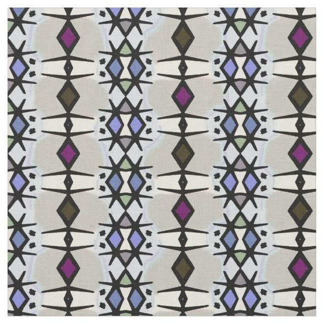 Blaues Nil-Gewebe Stoff (Nahaufnahme)