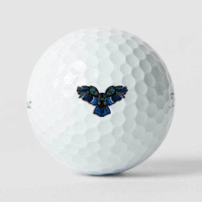 Blaues Ohr Golfball (Vorderseite)