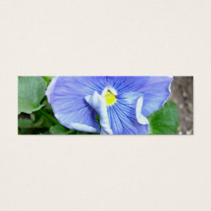 Blaues Pansy-Lesezeichen