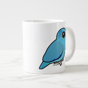 Blaues pazifisches Parrotlet Jumbo-Tasse