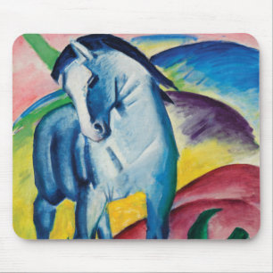 Blaues Pferd I durch Franz Marc Mousepad