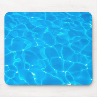 Blaues Pool-Wasser Mousepad
