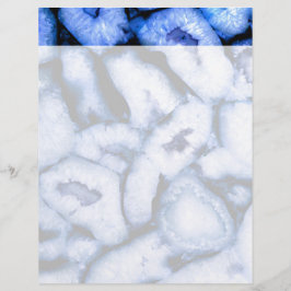 Blaues Quarz Agate, blaue Geoden, abstraktes Muste