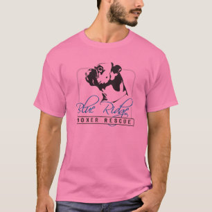 Blaues Ridge-Boxer-Rettung t-shrit T-Shirt