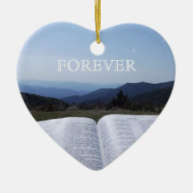 Blaues Ridge-Gebirgsherz-Verzierung Robin Ayscue