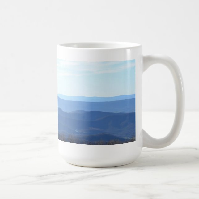 Blaues Ridge Vista Tasse (Rechts)