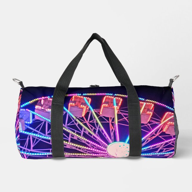 Blaues Riesenrad Duffle Bag (Vorderseite)