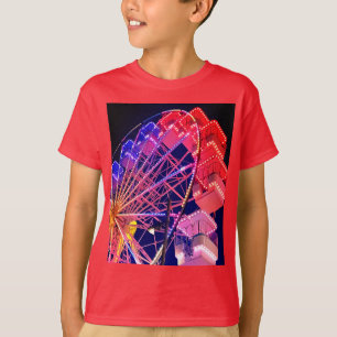 Blaues Riesenrad T-Shirt