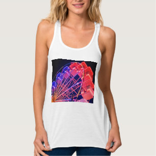 Blaues Riesenrad Tank Top