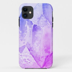 *~* Blaues Rosa Amethyst Kristall Heilenergie Case-Mate iPhone Hülle