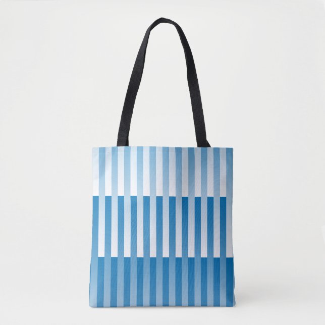 Blaues Streifen-Muster (Vorderseite)