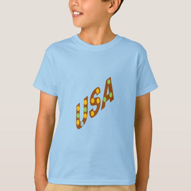 Blaues T-Shirt (Vorderseite)