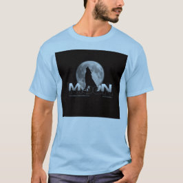 Blaues T-Shirt mit halbem Ärmel 