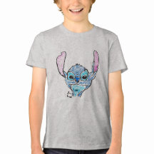 Blaues T-Shirt-Monster