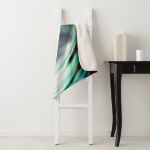 Blaues Tal Whirlwind Regenbogen Sherpadecke