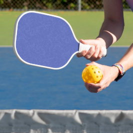 Blaues Texturmuster mit wirbelnden Wolken Pickleball Schläger