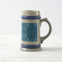 blaues Topaz-Muster