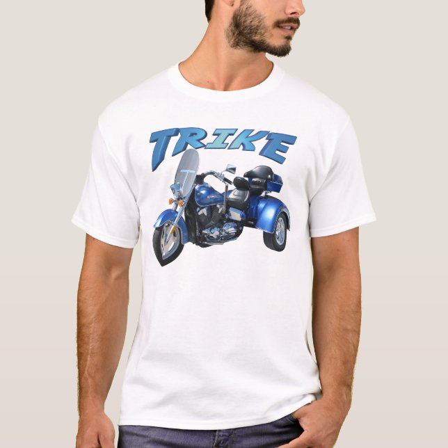 Blaues Trike T-Shirt (Vorderseite)
