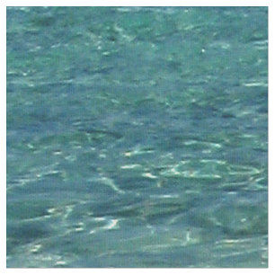 Blaues tropisches Wasser-Gewebe Tahitis Stoff
