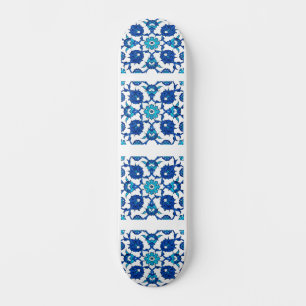 Blaues türkisches Design Souvenir Skateboard