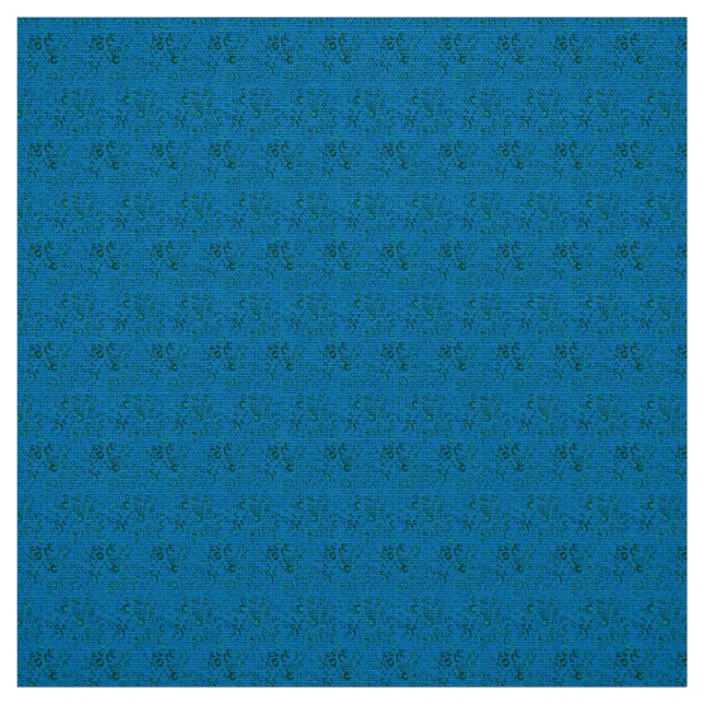 Blaues Umhüllungspapier mit geometrischem Muster Stoff (Muster)