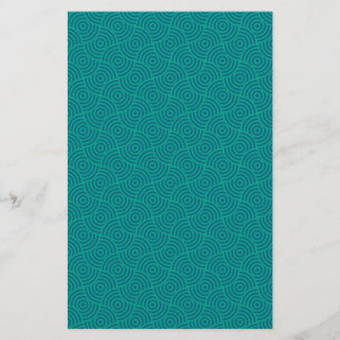 Blaues und grünes Kreissäppchen-Seifenspulpapier