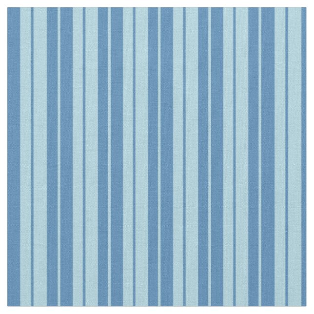 Blaues und helles blaues Muster der Streifen Stoff (Nahaufnahme)