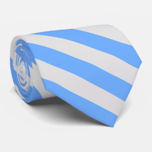 Blaues und hellgraues gestreiftes krawatte