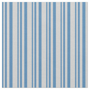 Blaues und hellgraues Muster Stoff