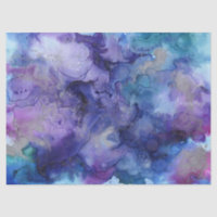blaues und lila Papierpapier