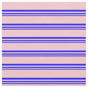 Blaues und rosafarbenes Muster Stoff