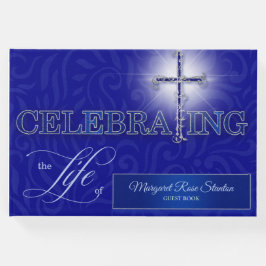 Blaues und Silberes Kreuz - Foto des Lebens Gästebuch