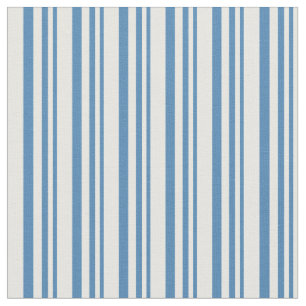 Blaues und weißes Muster Stoff