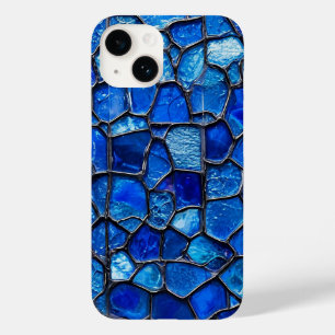 Blaues venezianisches Glas im venezianischen Stil Case-Mate iPhone 14 Hülle