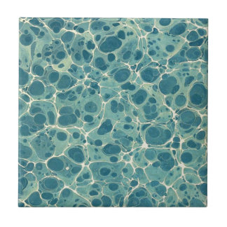 Blaues Vintage-Marmorpapier Fliese