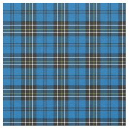 Blaues Vintages kariertes Stoff