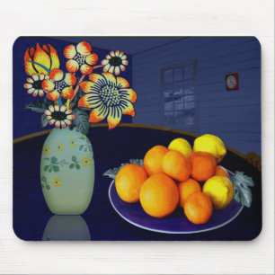 "Blaues Warenangebot des Raum-#2" Mousepad