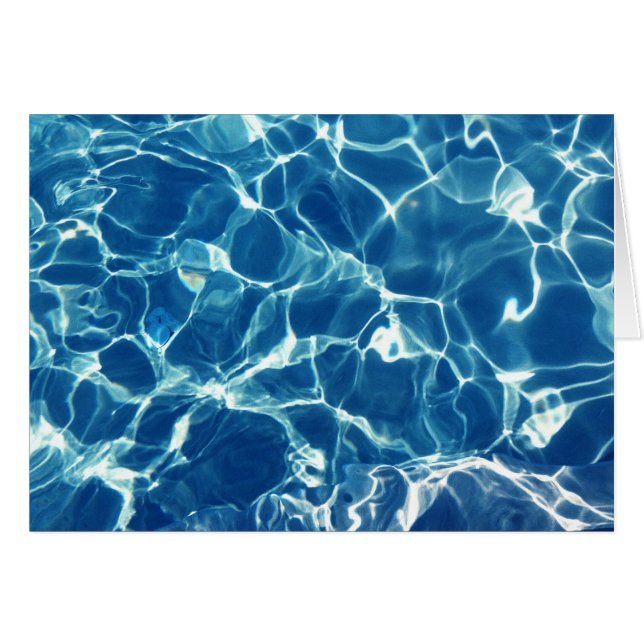Blaues Wasser (Vorderseite (Horizontal))