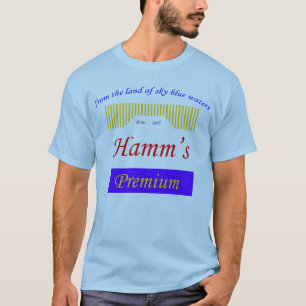 blaues Wasser des Himmels, Hamms Logo T-Shirt