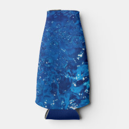 Blaues Wasser Flaschenkühler