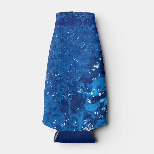 Blaues Wasser  Flaschenkühler (Vorderseite)