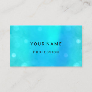 Blaues Wasser Früher Abstrakte Mindestseide Abstr Visitenkarte