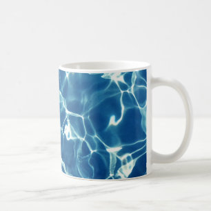 Blaues Wasser Kaffeetasse