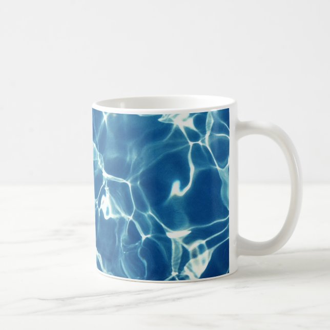 Blaues Wasser Kaffeetasse (Rechts)