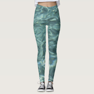 Blaues Wasser Leggings