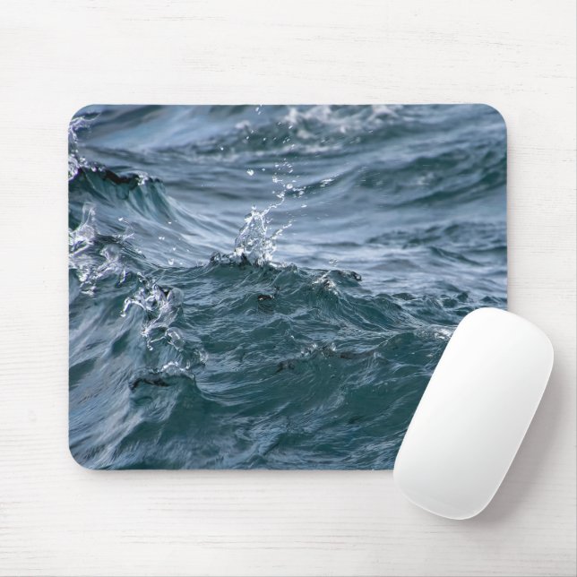 Blaues Wasser Mousepad (Mit Mouse)