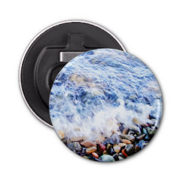 Blaues Wasser schweben Flaschenöffner