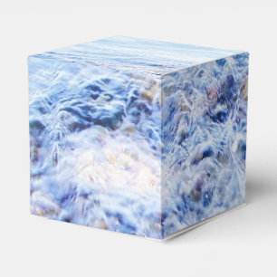 Blaues Wasser schweben Geschenkschachtel