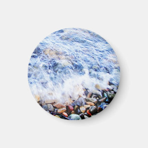 Blaues Wasser schweben Magnet