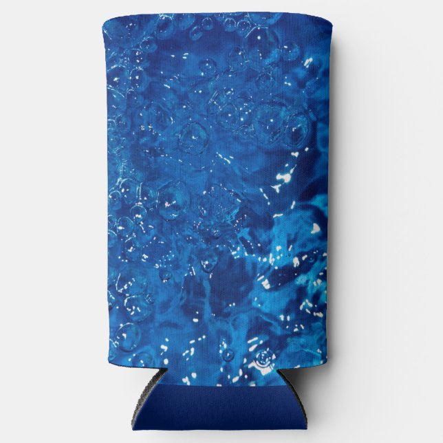 Blaues Wasser  Selters Dosenkühler (Vorderseite)